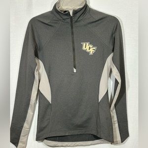 UCF Women's Under Armour Cold-gear Performance 1/4 Zip Size S Drift Semi-fitted